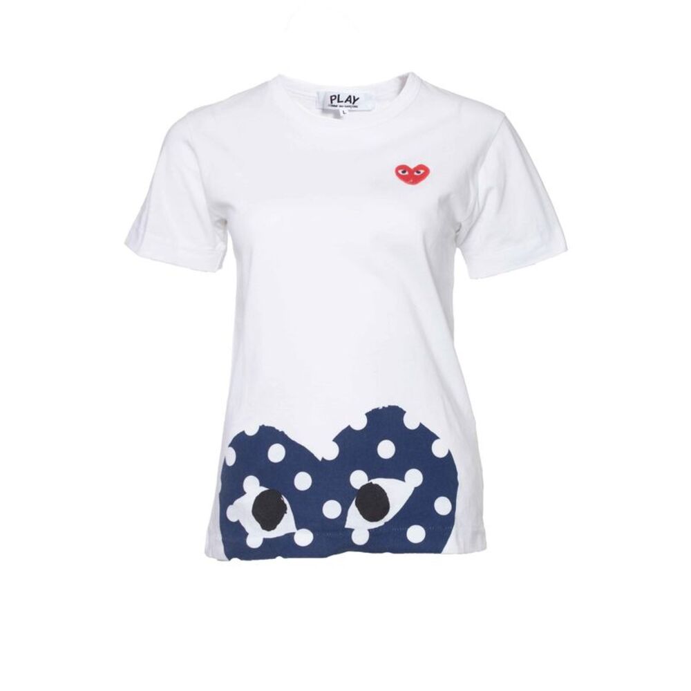 Play Comme des Garçons white T-shirt